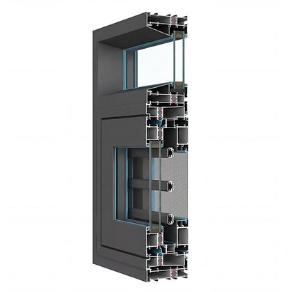 Window construction detail